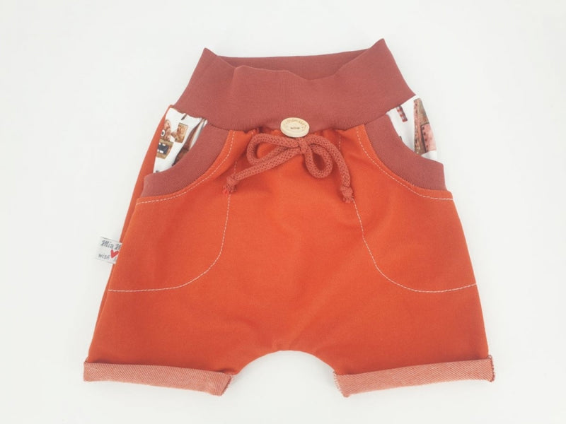 Atelier MiaMia sweat pants short Buxe Gr. 46-122 rust brown 14