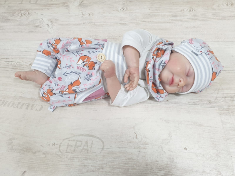 Atelier MiaMia Cool mutandoni o baby set volpi corti e lunghi grigio 15