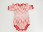 Body kurz und lang ärmlig auch als Baby Set Blumen Rot Farbverlauf 15 von Atelier MiaMia