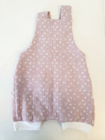 Atelier MiaMia Latzbuxe dusky pink short or long also as a set of size 46-98 dungarees 16