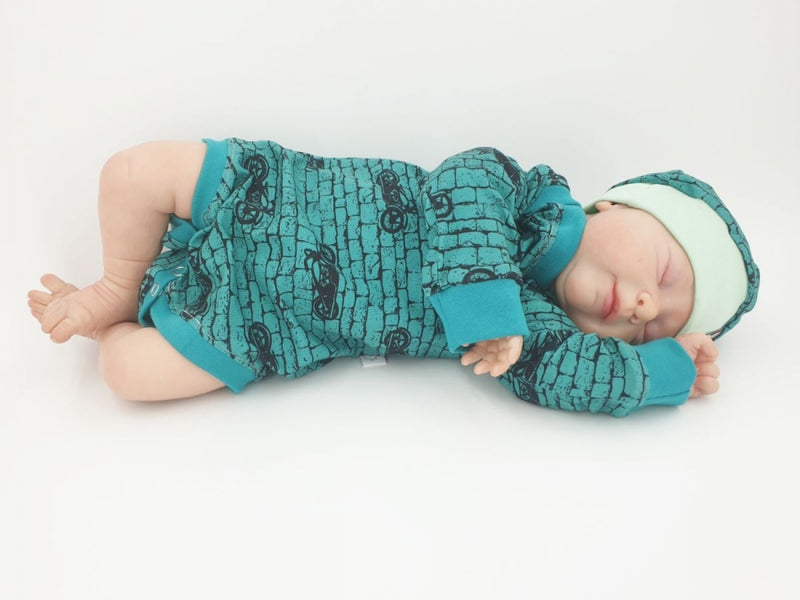 Atelier MiaMia Body a maniche corte e lunghe, disponibile anche come Baby Set Blue Biker 17