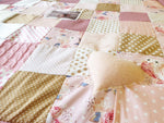 Kuscheldecke als Fotodecke Rosen Strick und Waffel Altrosa mit Bildern 17 von Atelier MiaMia