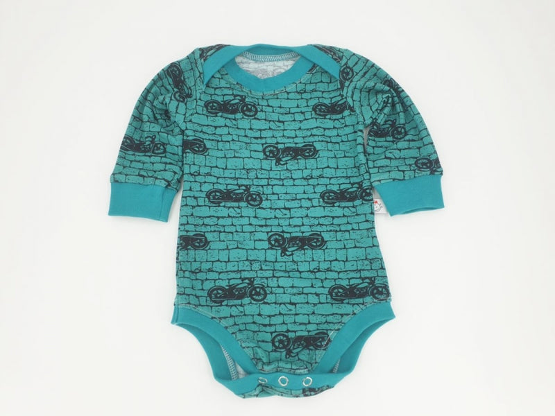 Atelier MiaMia Body a maniche corte e lunghe, disponibile anche come Baby Set Blue Biker 17