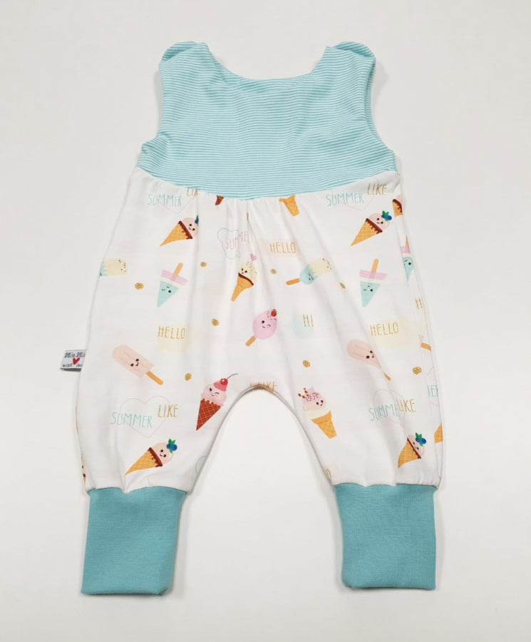 Atelier MiaMia onesie short and long also as a baby set popsicles 192