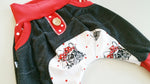 Atelier MiaMia - Popo Bloomers gr. 50-110 anche come set con cappello e sciarpa Bulldog Red 2