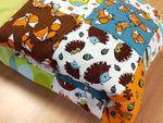 Atelier MiaMia blanket patchwork dots forest animals with embroidery 20