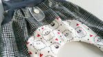 Atelier MiaMia - Popo Bloomers Gr. 46-110 also as a set with hat and scarf monster hearts 20