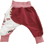 Rocky Pumphose Gr. 46-110 auch als Set mit Mütze und Tuch Flamingo  rot 21 von Atelier MiaMia