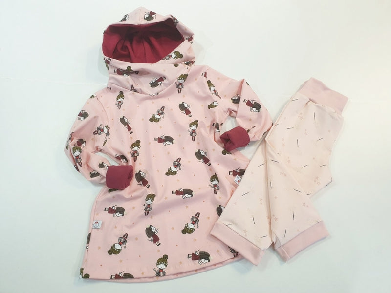 Atelier MiaMia - Abito con cappuccio Baby Child Size 56-140 Designer Limited Kleine Fee 22