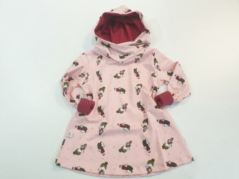 Hoodiekleid Baby Kind Größe 56-140 Designer Limitiert Kleine Fee 22 von Atelier MiaMia