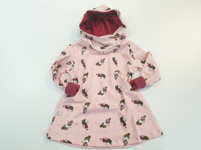 Atelier MiaMia - Hoodie Dress Baby Child Size 56-140 Designer Limited Kleine Fee 22