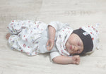 Strampler kurz und lang auch als Baby Set Teddy´s 233 von Atelier MiaMia