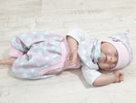 Coole Pumphose oder Babyset kurz und lang Gänseblümchen 26 von Atelier MiaMia