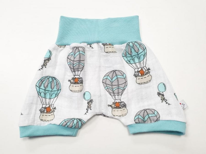 Atelier MiaMia shorts bloomers Gr. 46-110 also as a set with hat and scarf balloons blue 2