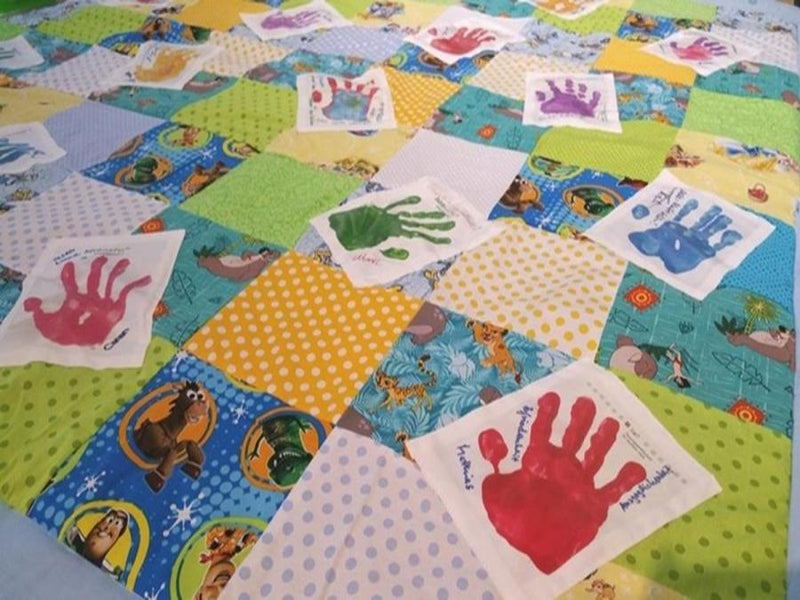 Atelier MiaMia cuddly photo blanket Disney fabrics with pictures 2