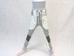 Atelier MiaMia-Jogger - Pantaloni della tuta a quadri gr. 50-140 Grigio Erica 3