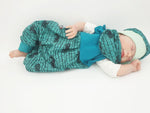 Strampler kurz und lang auch als Baby Set Biker Blau 304 von Atelier MiaMia