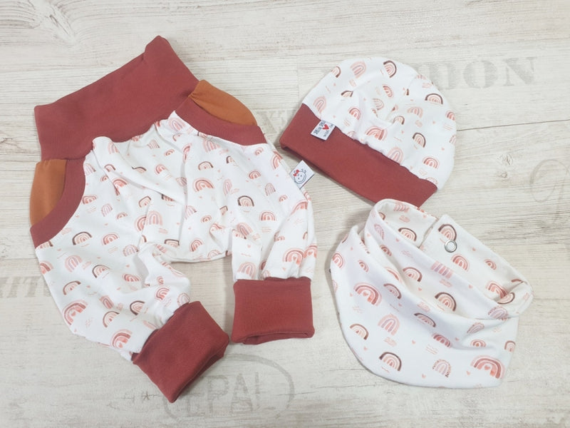 Atelier MiaMia Cool bloomers or baby set short and long no rainbow Terra 34