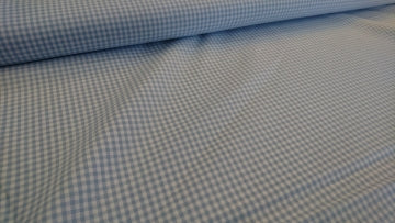 hellblau kariert