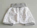 Atelier MiaMia short pants muslin Buxe Gr. 46-110 also as a set with hat and scarf little hearts 3