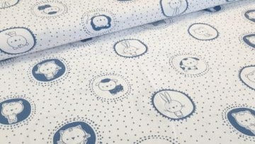 Tierchen blau