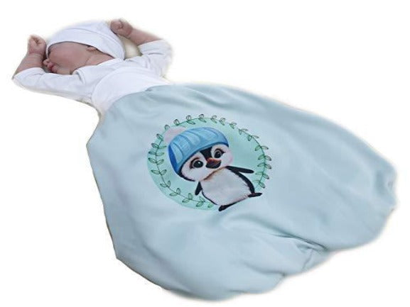 Atelier MiaMia - Pucksack/Rompsack Deluxe // 21 pinguino con cappello