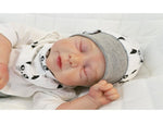 Atelier MiaMia Beanie Set Cappello e Sciarpa White Kitten No.42