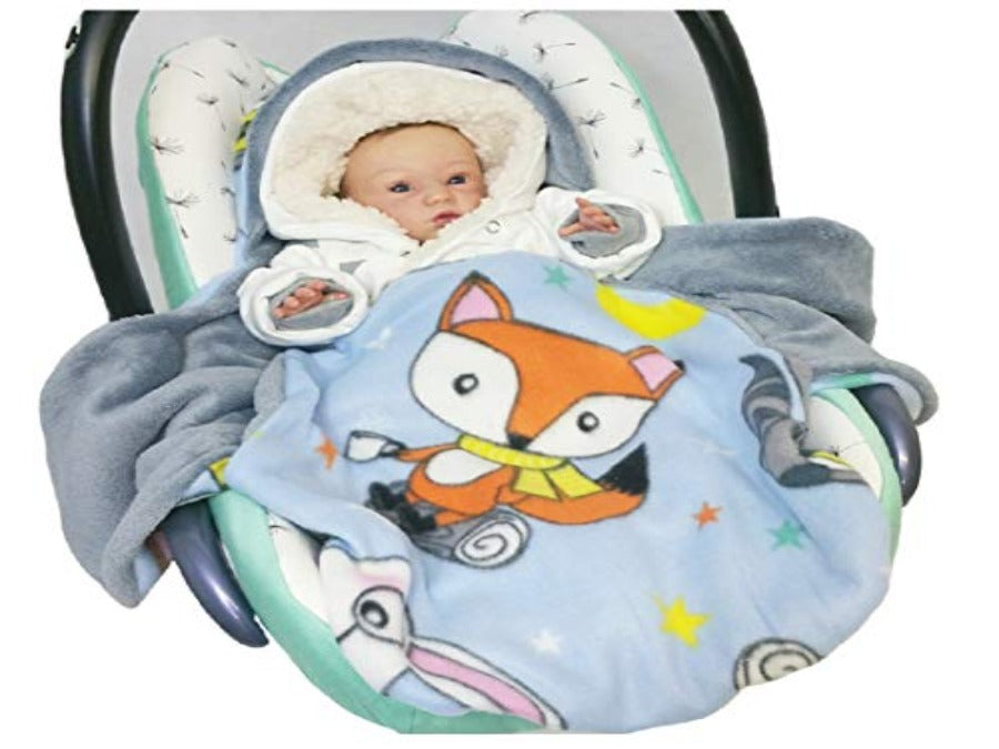 Atelier MiaMia - Einschlagdecke Baby Limitiert !! Einschlagdecke Babyschale (universal)