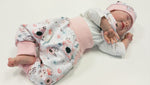 Coole Pumphose oder Babyset kurz und lang Rotkehlchen Creme 59 von Atelier MiaMia