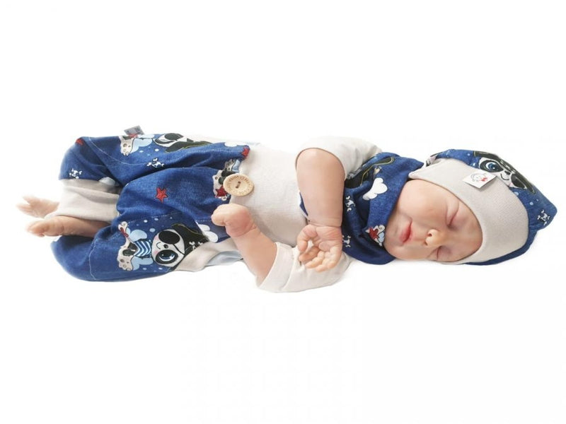 Atelier MiaMia Cool mutandoni o baby set pantaloncini e lunghi jeans pirata panda 5