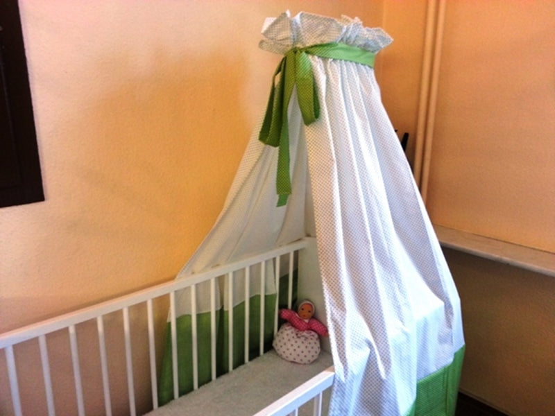 Atelier MiaMia bed canopy 2 colors with bow NR 6