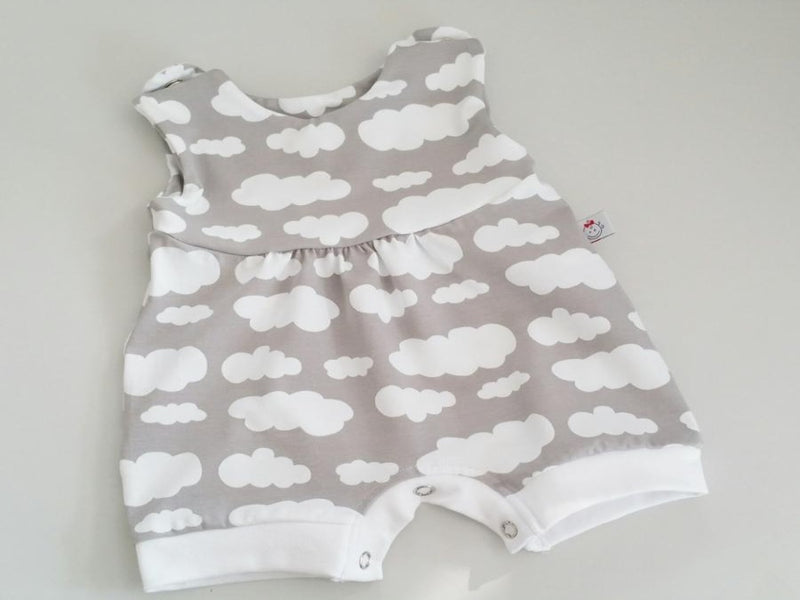 Atelier MiaMia tutina corta e lunga anche da bambino grigio nuvola 67