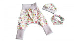 Atelier MiaMia Cool mutandine o baby set corto e lungo fenicottero lilla 72