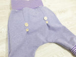 Coole Pumphose oder Babyset  Flieder 79 von Atelier MiaMia