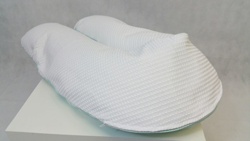 Atelier MiaMia cuscino per allattamento o cuscino per traversina laterale cuscino per posizionamento puntini menta 82