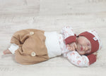 Coole Pumphose oder Babyset Beige creme 88 von Atelier MiaMia