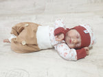 Coole Pumphose oder Babyset Beige creme 88 von Atelier MiaMia