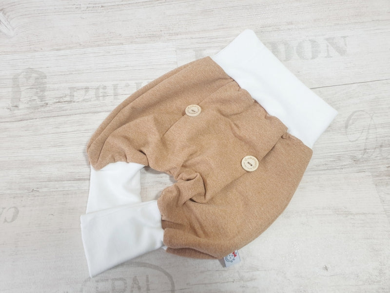 Coole Pumphose oder Babyset Beige creme 88 von Atelier MiaMia