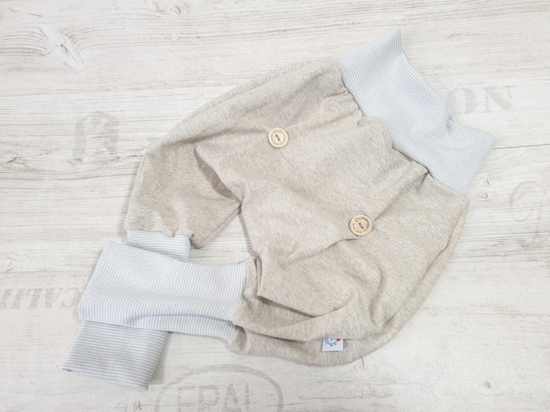 Coole Pumphose oder Babyset Sand Beige 89 von Atelier MiaMia