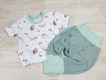 Coole Pumphose oder Babyset Mint 92 von Atelier MiaMia