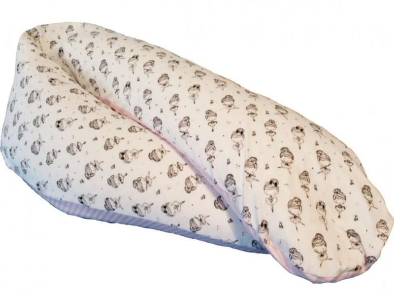 Atelier MiaMia nursing pillow or side sleeper pillow ballerina 93
