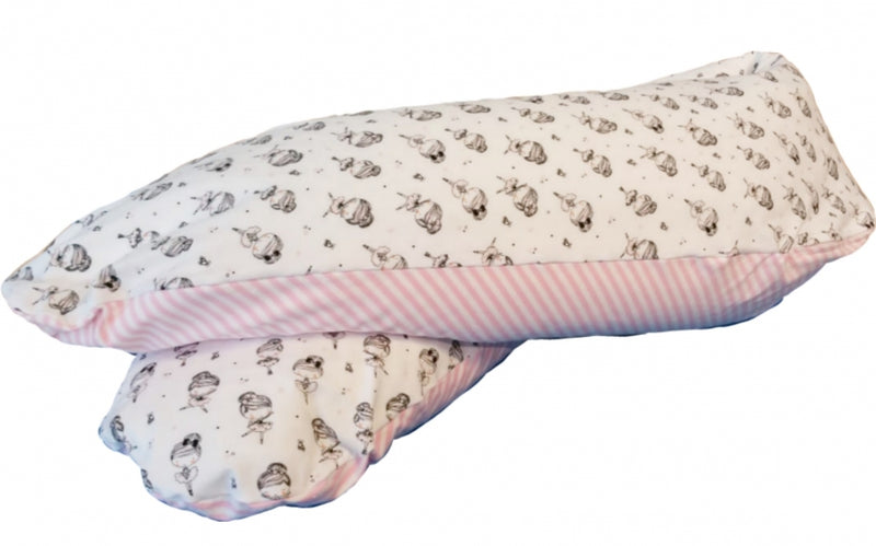 Atelier MiaMia nursing pillow or side sleeper pillow ballerina 93