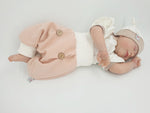 Coole Pumphose oder Babyset Strucktur Nude 96 von Atelier MiaMia