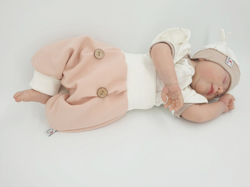 Atelier MiaMia Cool bloomers or baby set Structure Nude 96