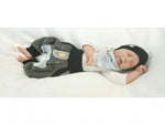 Atelier MiaMia - Popo Bloomers Gr. 46-110 also as a set with hat and scarf bunny gray 9