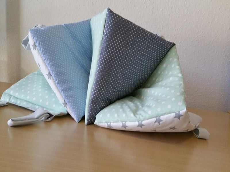 simple nest mint/grey/light blue