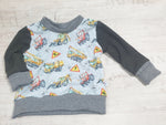 Hoodie Pullover Bagger 281 Baby Kind ab 44-122 kurz oder langarm  Designer Limitiert !! von Atelier MiaMia