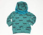 Kapuzenpullover Baby Kind ab 44-122 kurz oder langarm Biker 303 von Atelier MiaMia