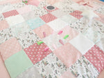 Atelier MiaMia experience blanket CVI blanket new elements, rabbits stars-red-purple, dots, ED201 