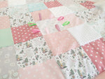 Atelier MiaMia experience blanket CVI blanket new elements, rabbits stars-red-purple, dots, ED201 